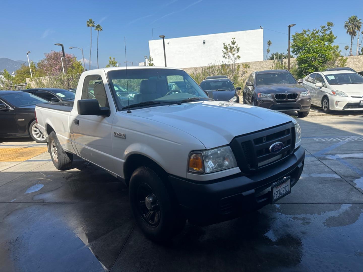 2011 WHITE /GRAY Ford Ranger XL 2WD (1FTKR1AE9BP) with an 4.0L V6 SOHC 12V engine, AUTOMATIC transmission, located at 30 S. Berkeley Avenue, Pasadena, CA, 91107, (626) 248-7567, 34.145447, -118.109398 - Body Style 2-Door REGULAR CAB PICKUP 2-DR Trim XL 2WD Engine 4.0L V6 SOHC 12V Other Transmission AUTOMATIC Drivetrain RWD Ext. Color WHITE Int. Color GRAY Stock Number 7662 VIN 1FTKR1AE9BPA78334 Location Crown City Motors Pasadena, CA WORK TRUCK!!! Crown City Motors is a use - Photo#6